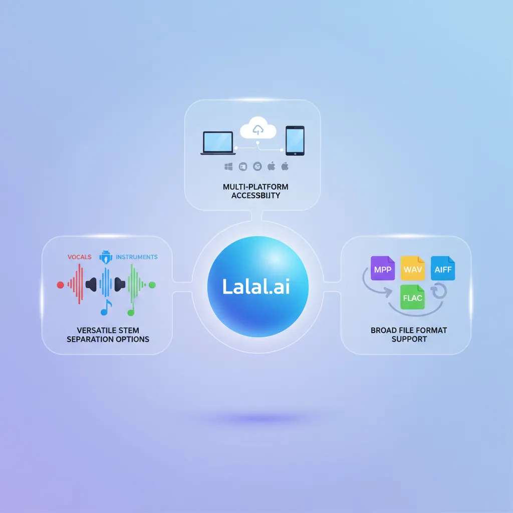 What are the Key Features of Lalal.ai?